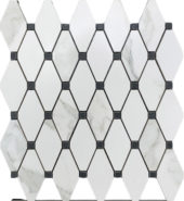 13x15 Calacatta Esagona Mosaic | Tile Center