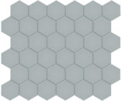 2" Cloud Blue Matte Hex Mosaic | Tile Center