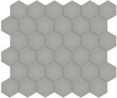 2" Taupe Matte Hex Mosaic | Tile Center