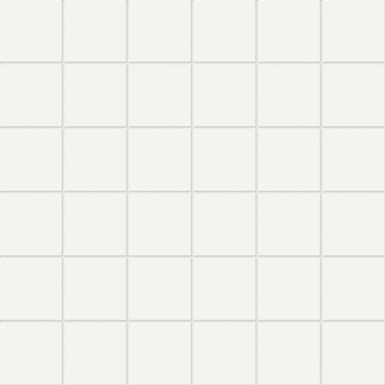 2X2 White Matte Mosaic | Tile Center