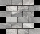 2"x4" Brick Ice Grey Mosaic | Tile Center
