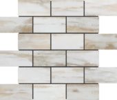 2"x4" Glazed Ceramic Beige Mix Rough Surface Mosaic | Tile Center