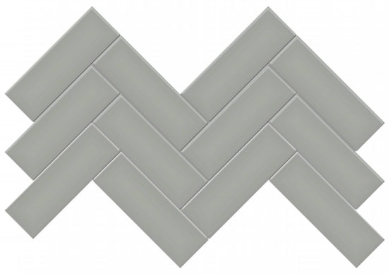 2x6 Taupe Matte Herringbone Mosaic | Tile Center