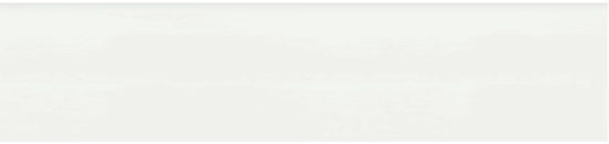 2×8 White Glossy Bullnose