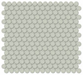 3/4" Soft Sage Matte Penny Round Mosaic | Tile Center