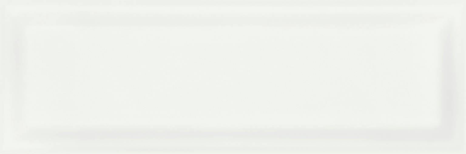 4X12 White Glossy Bevel | Tile Center