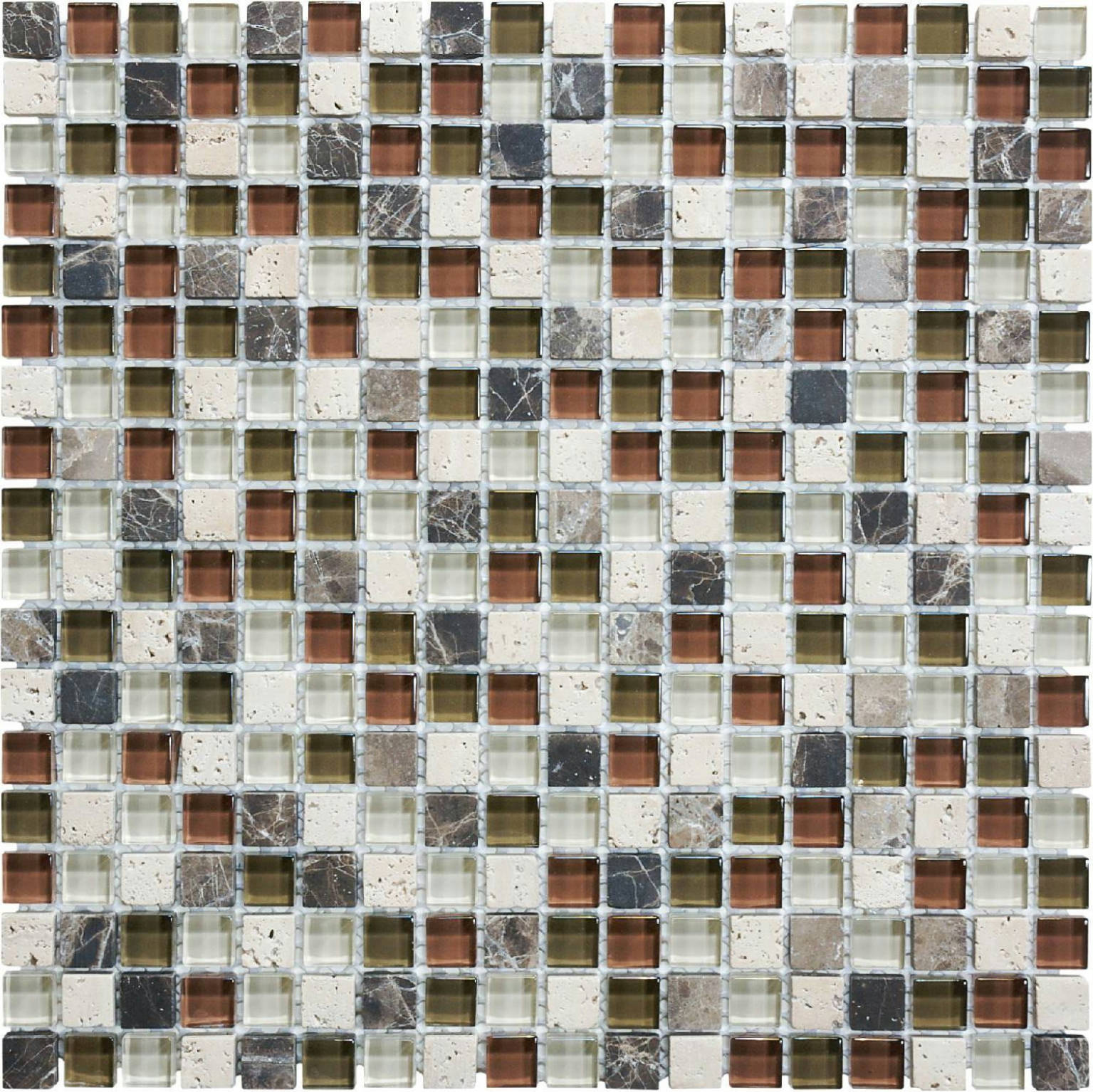 5/8X5/8 Cabernet Mosaic | Tile Center