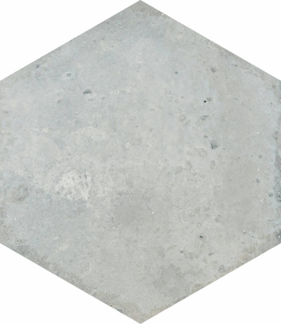 Alma 5.5X6.3 Grey Hexagon | Tile Center