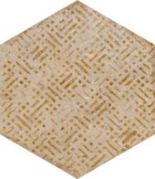 Alma 5.5X6.3 Sand Decor Hexagon | Tile Center