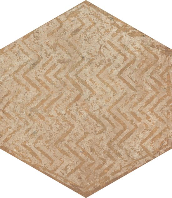 Alma 5.5X6.3 Sand Decor Hexagon | Tile Center