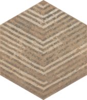 Alma 5.5X6.3 Sand Decor Hexagon | Tile Center
