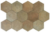Alma 5.5X6.3 Terra Hexagon | Tile Center