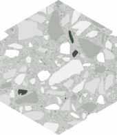 Altea 5.5X6.3” Grey Hexagon | Tile Center