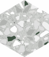 Altea 5.5X6.3” Grey Hexagon | Tile Center