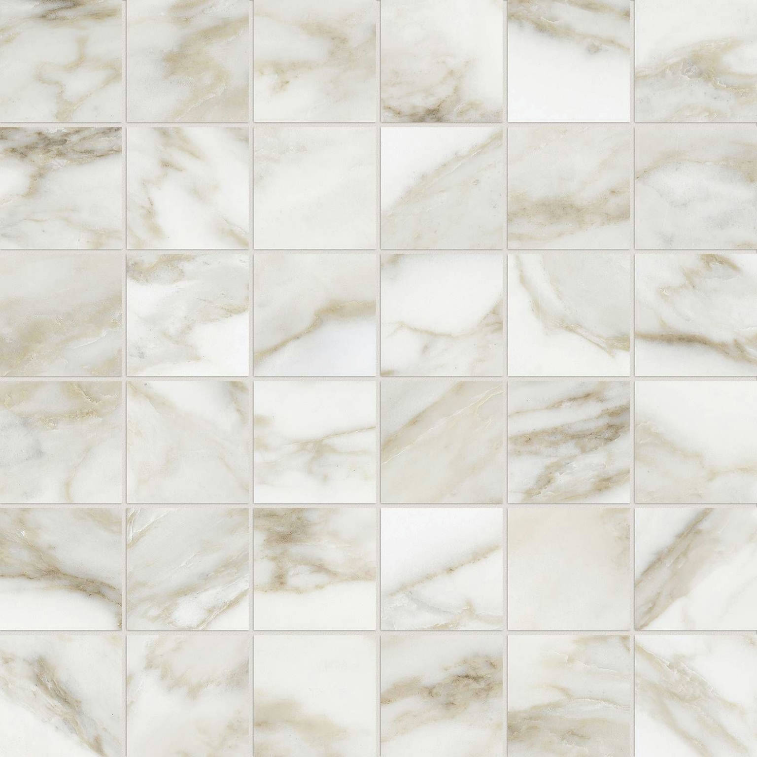Amalfi Calacatta Honed 2X2 Mosaic | Tile Center