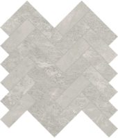 Anciano Grigio 1.25x4 Herringbone Mosaic | Tile Center