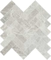 Apollo Argento 1.25x4 Herringbone Mosaic | Tile Center
