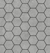 Ashland 3" Hexagon Grey Mosaic | Tile Center