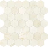 Avorio Crema 2 Hexagon Mosaic | Tile Center