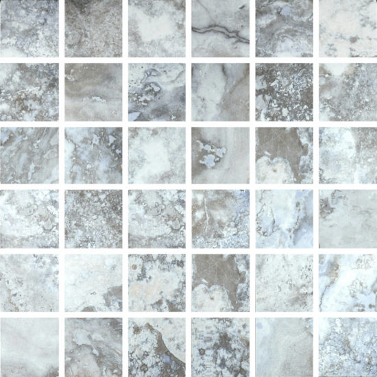 Azzurro 2X2 Mosaic | Tile Center