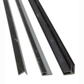 Black Ice 94" Trim Kit, 2 Inside Comers, 2 J Trims,  2 L Trims | Tile Center