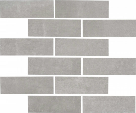 Broadway Silver 2X6 Mosaic | Tile Center