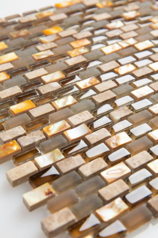 Brown Yahly Mosaic | Tile Center