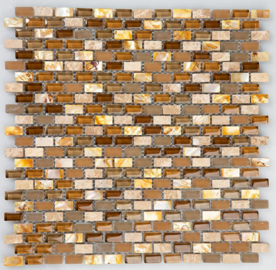 Brown Yahly Mosaic | Tile Center