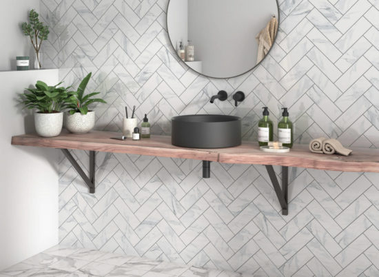 Carrara 3x9" Carrara | Tile Center