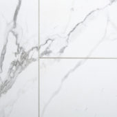 Carrara Marble Shower Wall Kit 32x60x78 | Tile Center
