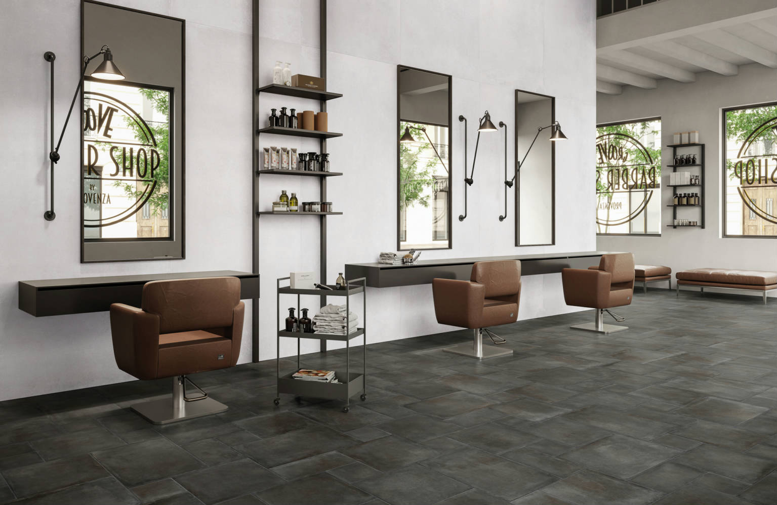 Charleston Palms Steel Modular 3 | Tile Center