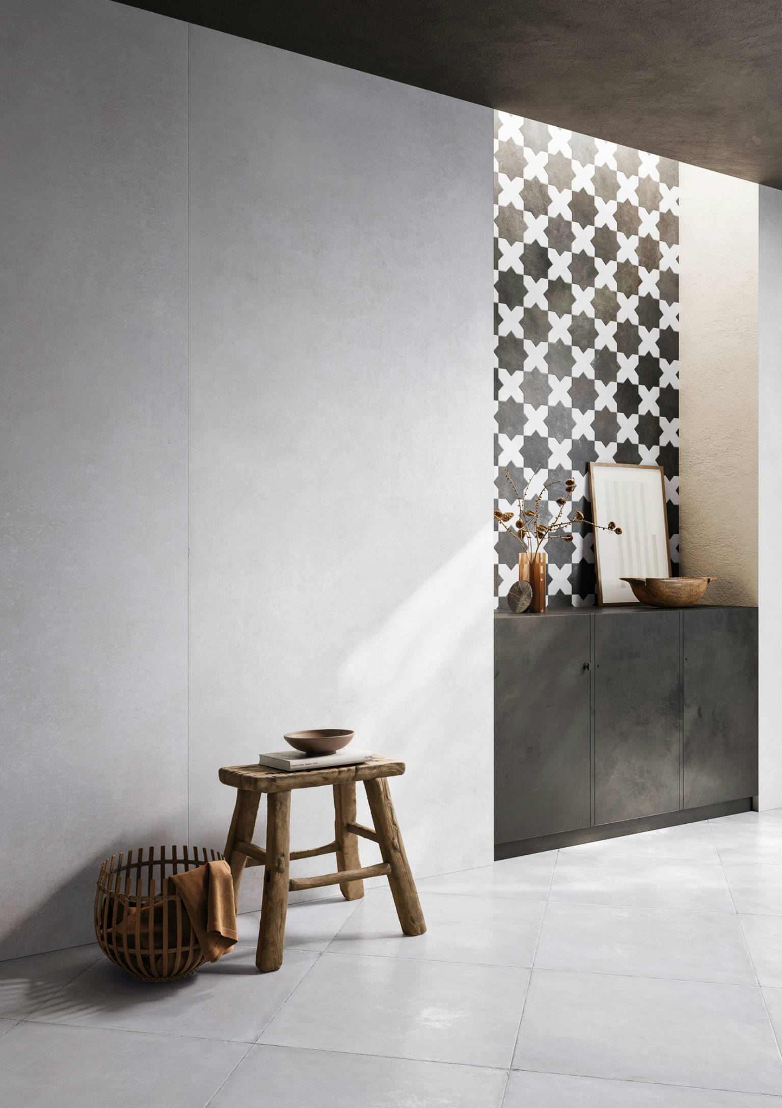 Charleston Whitehall Bianco 16x16 | Tile Center