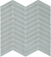 Cloud Chevron Mosaic | Tile Center