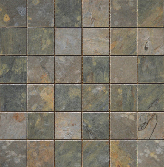 Copper 2x2 Mosaic | Tile Center