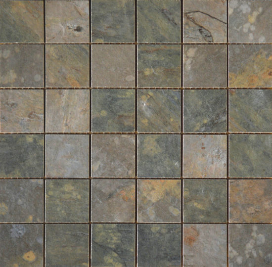 Copper 2x2 Mosaic | Tile Center