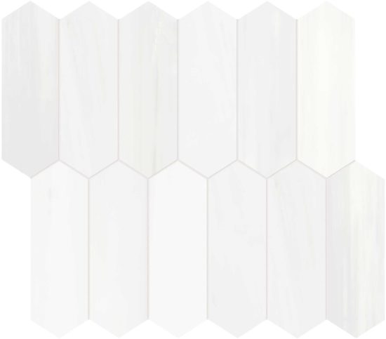 Cosmo Lumino 2×6 Picket Mosaic