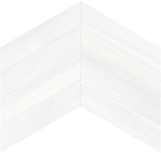 Cosmo Lumino 2×8.5 Chevron Mosaic