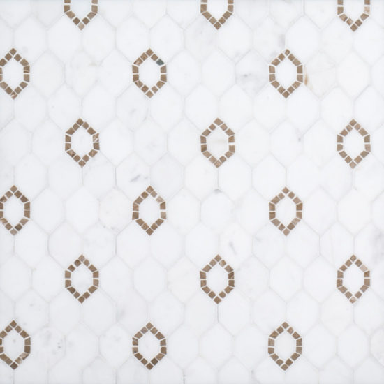 Daffodil Cream Mosaic | Tile Center