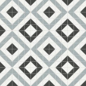 Dawn Blend Matte Cubic Pattern Mosaic | Tile Center