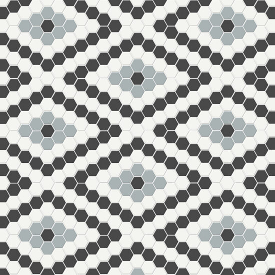 Dawn Blend Matte Diamond Pattern Mosaic | Tile Center