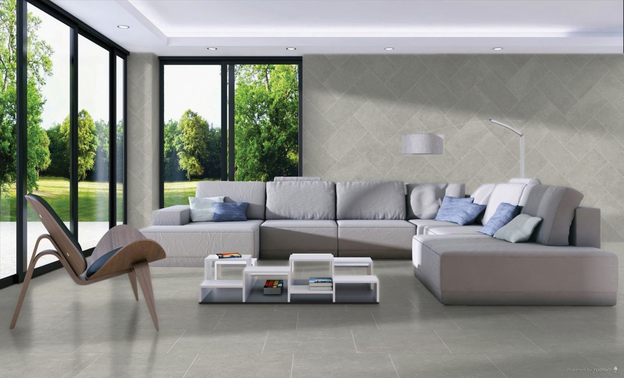 Denver Graphite Matte 12x24 - 20x20 | Tile Center