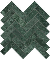 Diosa Verde 1.25x4 Herringbone Mosaic | Tile Center