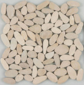 Driftwood Tan Flat Pebble | Tile Center