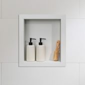 Dusty Pearl Shower Niche 14.5 x12 Inside | Tile Center