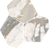 Dynasty Grey Polished/Matte 11X12 Eggs Mosaic | Tile Center