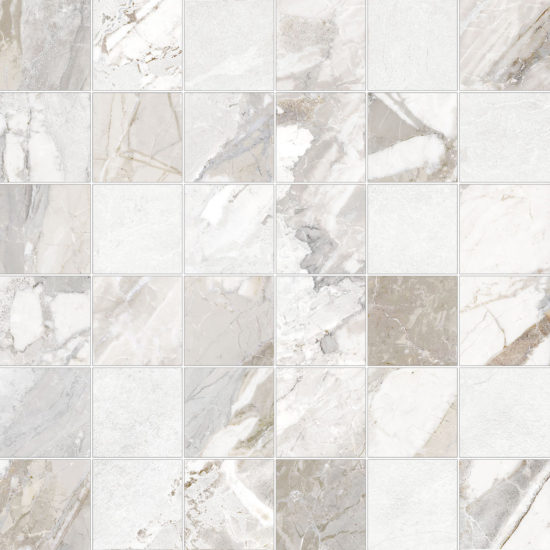Dynasty White 2X2 Mosaic | Tile Center