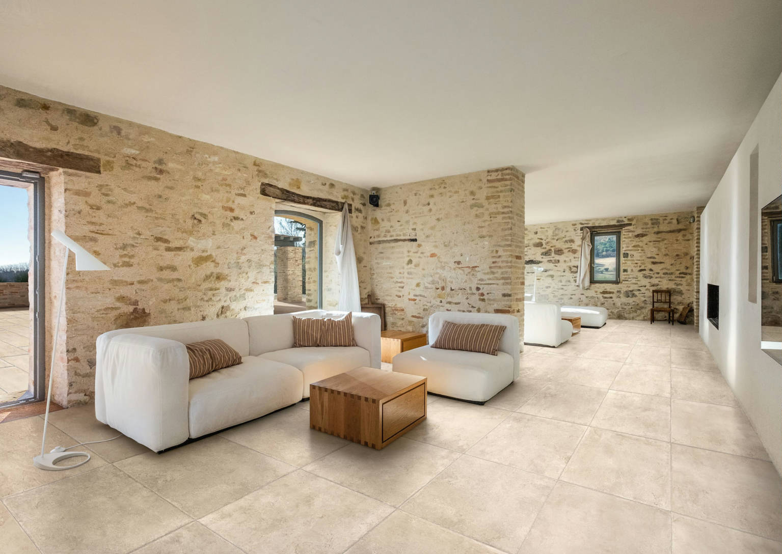 Elevation Dor Sand 24x24 | Tile Center