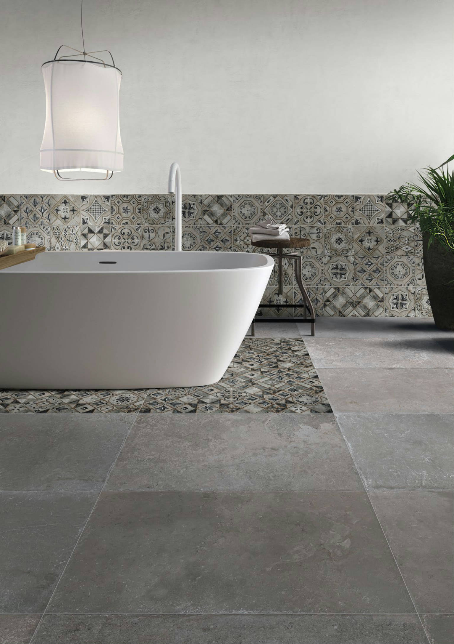 Elevation Menfi Grey 24x24 | Tile Center