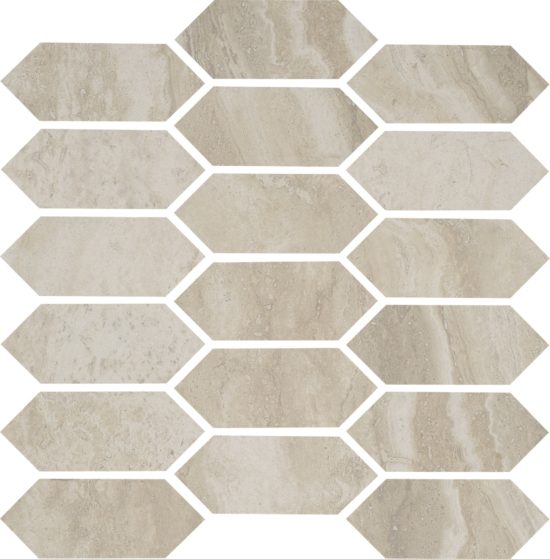Essence Beige Picket Mosaic | Tile Center