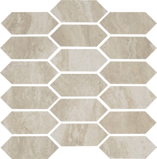 Essence Beige Picket Mosaic | Tile Center